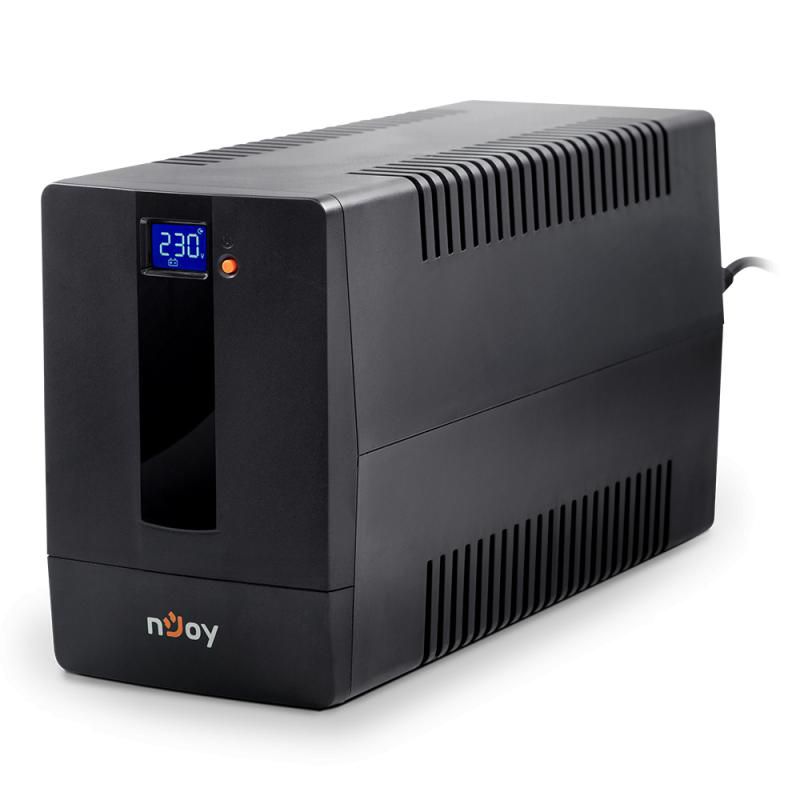 nJoy | PWUP-LI100H1-AZ01B | Horus Plus 1000 | UPS | Line interactive | 1000 VA | 600 W | Tower | Nr iesiri 4 Schuko | Intrare Schuko | Software Management via USB,  protectie RJ45/R11, LCD