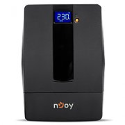 nJoy | PWUP-LI100H1-AZ01B | Horus Plus 1000 | UPS | Line interactive | 1000 VA | 600 W | Tower | Nr iesiri 4 Schuko | Intrare Schuko | Software Management via USB,  protectie RJ45/R11, LCD
