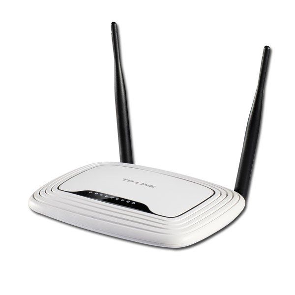 TP-LINK Router Wireless TP-Link TL-WR841N, 1WAN 10/100, 4xLAN 10/100, 2 antene fixe 5dBi, N300, Atheros, 2T2R