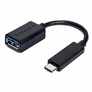 ADAPTOR KENSINGTON, pt. periferice, USB Type-C (T) la USB 3.0 (M), negru, \ K33992WW\  (include TV 0.06 lei) (include TV 0.06 lei)