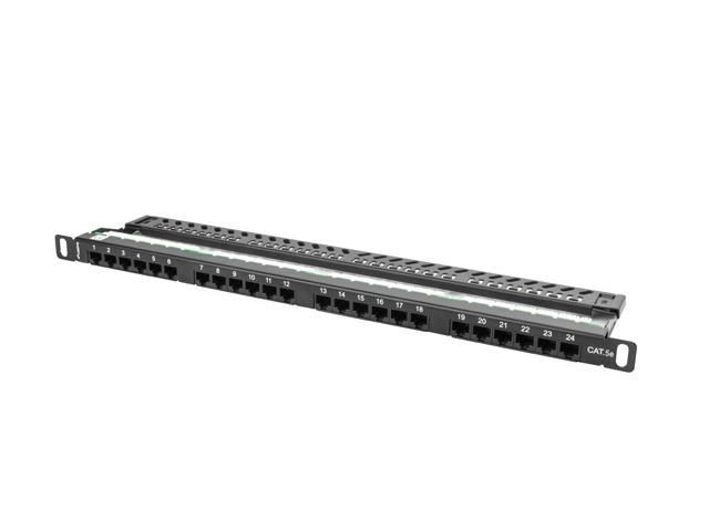 Lanberg PPU5-0024-B patch panel 0.5U