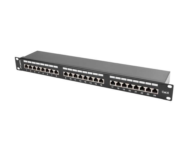 Lanberg PPS6-1024-B patch panel 1U