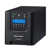 UPS CYBER POWER Line Int. cu Sinusoida Pura, LCD, tower,    750VA/ 675W, AVR, 6 x socket IEC, display LCD, 1 x baterie RBP0014, Backup 4 - 12 min, incarcare 8h, USB, RS232, GreenPower, serie PR  PR750ELCD   (include TV 3 lei)
