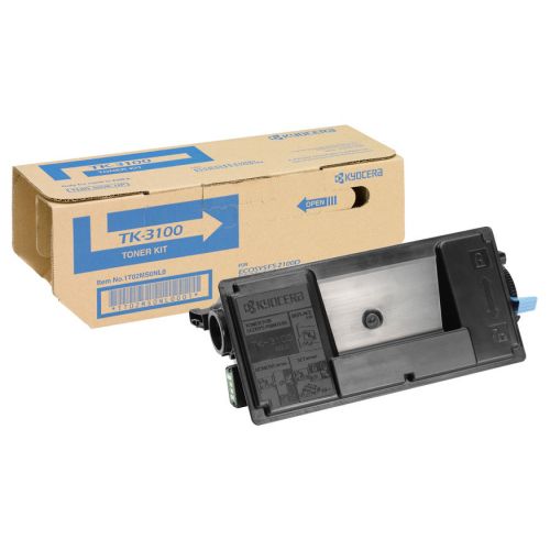 Cartus toner Kyocera 1T02MS0NL0 ,Negru ,12 500 pagini ,Original (TK-3100) 