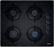 Bosch POP6B6B10 hob Black Built-in Gas 4 zone(s)