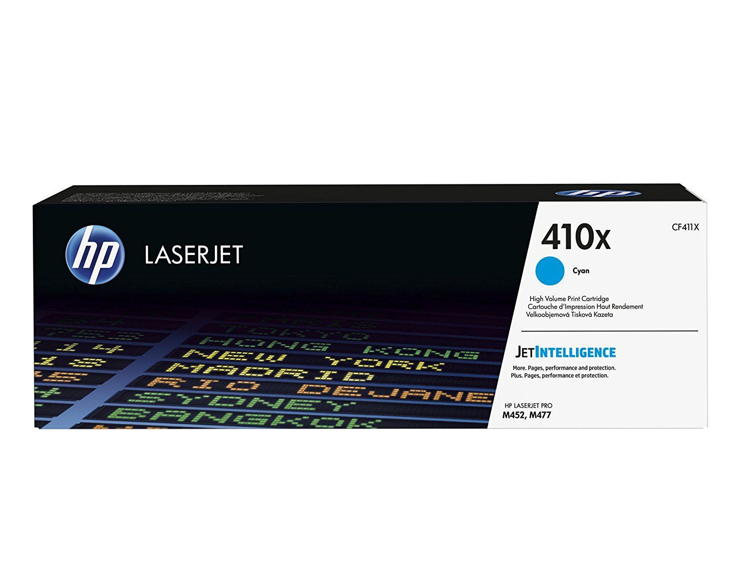 Cartus toner HP CF411X ,Albastru ,5 000 Pagini ,Original (410x) 