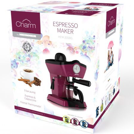 ESPRESSOR HEINNER CHARM HEM-200BG