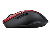 ASUS Optical Mouse WT425 Wireless, 1600dpi, 6 butons, 65g, 104x68x40mm, Silent mouse click design, for right hand, Red