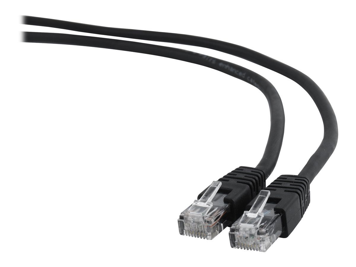 Gembird GEMBIRD PP6U-0.25M/BK Gembird Patch cord UTP Cat6 0.25 m black