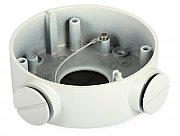 Hikvision Junction Box DS-1260ZJ, compatibil cu bullet camera, aliaj aluminiu, diametru: 80.5mm