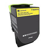 Cartus toner Lexmark 71B20Y0 ,Galben ,2300 pagini ,Original (71B20Y0) 