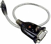 ADAPTOR USB ATEN, USB 2.0 (T) la Serial RS232 (9-pin)(T), 1 m, gri, UC232A1-AT  (include TV 0.06 lei)