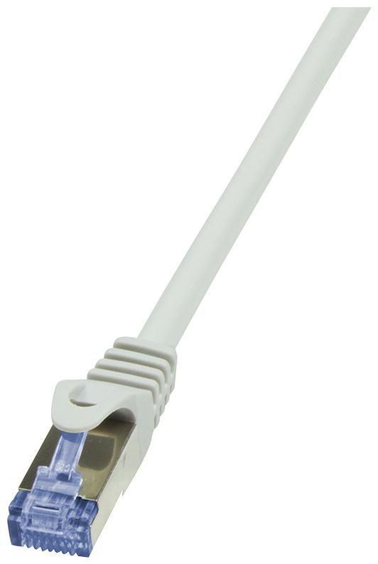 Logilink PATCH CORD S/FTP LOGILINK Cat6a, LSZH, cupru, 1.5 m, gri, AWG26, dublu ecranat  CQ3042S  (include TV 0.06 lei)