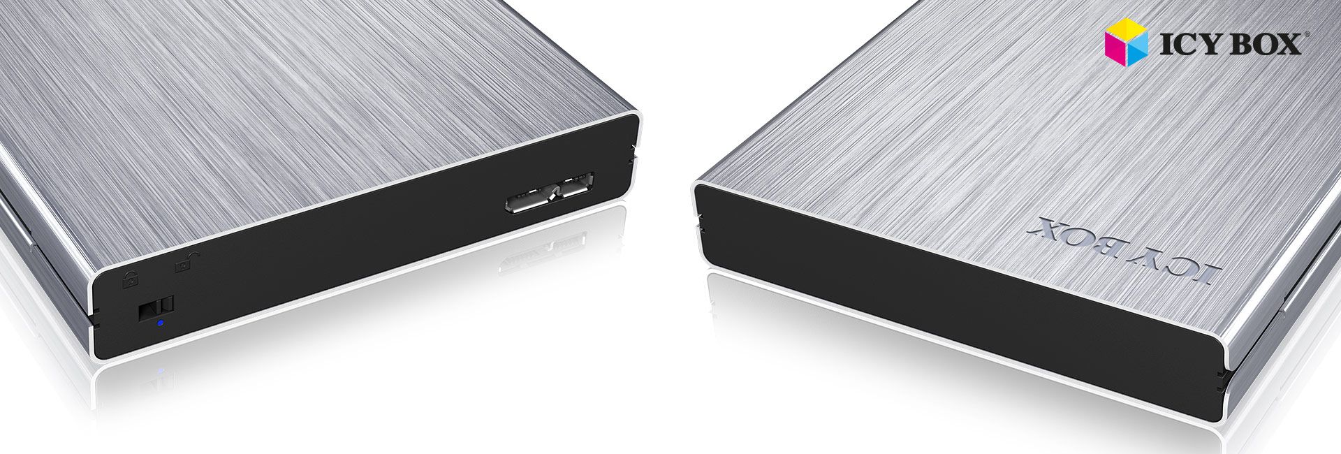 ICYBOX IB-241WP IcyBox CarcasÄƒ USB 3.0 2,5 disc 2.5 SATA HDD/SSD protecÈ›ie anti Ã®nregistrare