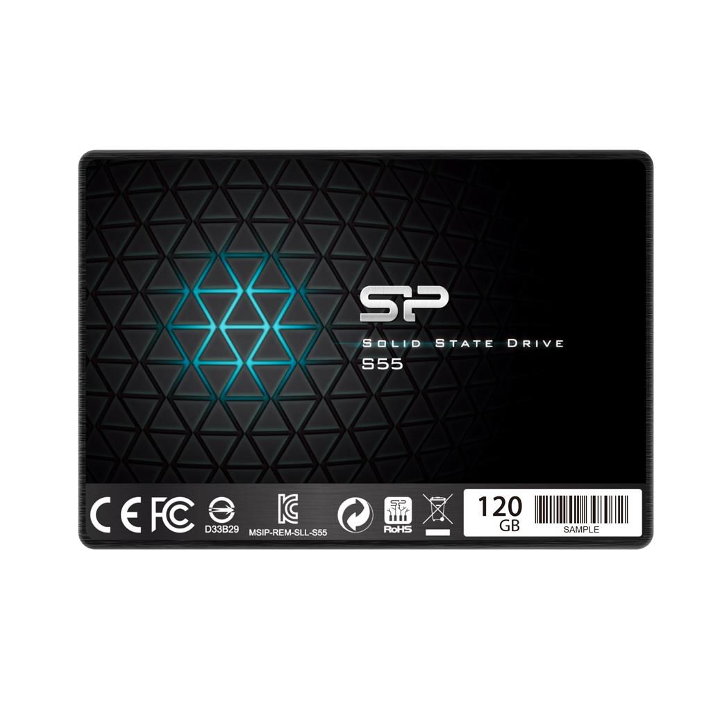 Silicon Power Silicon Power Slim S55 2.5  120 GB Serial ATA III TLC