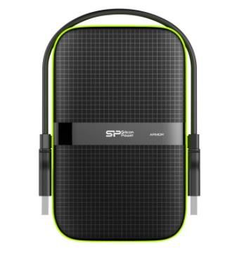 Silicon Power SILICONPOW SP010TBPHDA60S3K External HDD Silicon Power Armor A60 2.5 1TB USB 3.0, IPX4, Black