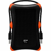Silicon Power SILICONPOW SP020TBPHDA30S3K External HDD Silicon Power Armor A30 2.5 2TB USB 3.0, Anti-shock, Black