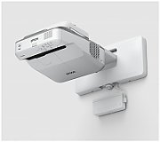 Videoproiector Epson EB-695Wi, 1280 x 800 pixeli, 16:10, 3500 lm, 3LCD, 5000 h, Wi-Fi, Alb