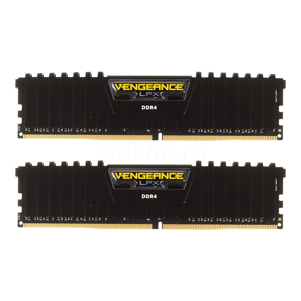 Memorie Corsair Vengeance LPX 32 GB DDR4 2400 MHz CL14, kit 2 x 16 GB, XMP 2.0, Negru