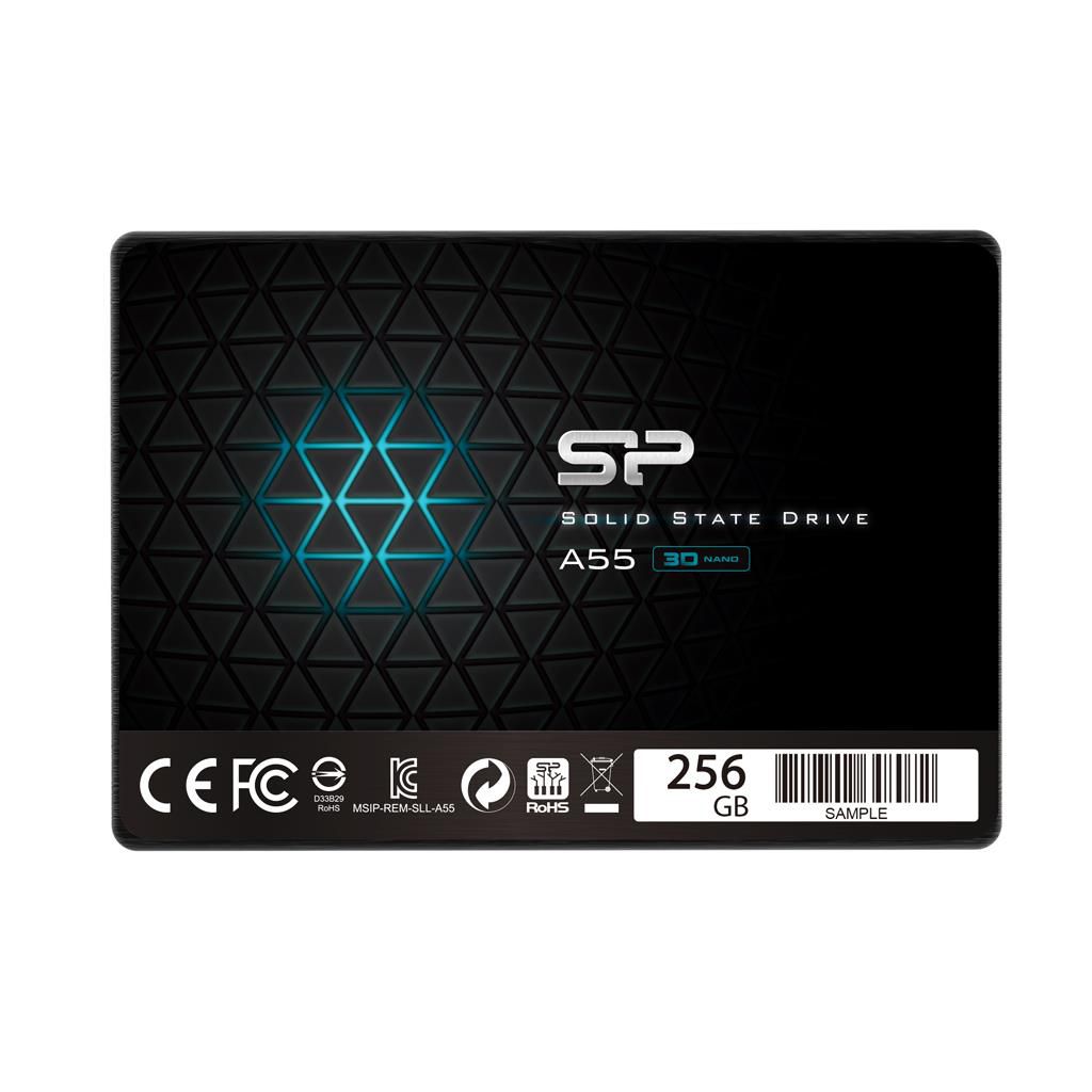 Silicon Power SILICON POWER SP256GBSS3A55S25 SSD 256GB 2.5 Ace A55 SATA3 R/W:550/450 MB/s 3D NAND