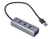 ITEC U3HUBMETAL403 i-tec USB 3.0 Metal 4-port HUB 4x USB 3.0 pasiv