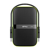 Silicon Power SILICONPOW SP040TBPHDA60S3K External HDD Silicon Power Armor A60 2.5 4TB USB 3.0, IPX4, Black