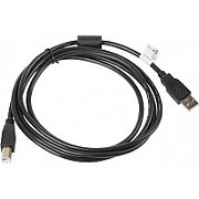 Lanberg CA-USBA-11CC-0030-BK USB cable 3 m USB 2.0 USB B Black