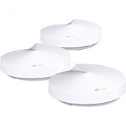 TP-LINK TP-Link AC1300 Whole Home Mesh Wi-Fi System, Deco M5 (3-Pack) Quad-coreCPU 2 LAN/WAN Gigabit Ethernet Ports Flash: 32 MB SDRAM: 256 MB 4*internal antennas per Deco unit Wireless Standards: IEEE 802.11 ac/n/a5 GHz, IEEE 802.11 b/g/n 2.4 GHz Frequency: 2.4 GHz and 5 GHz ExternalPower Supply
