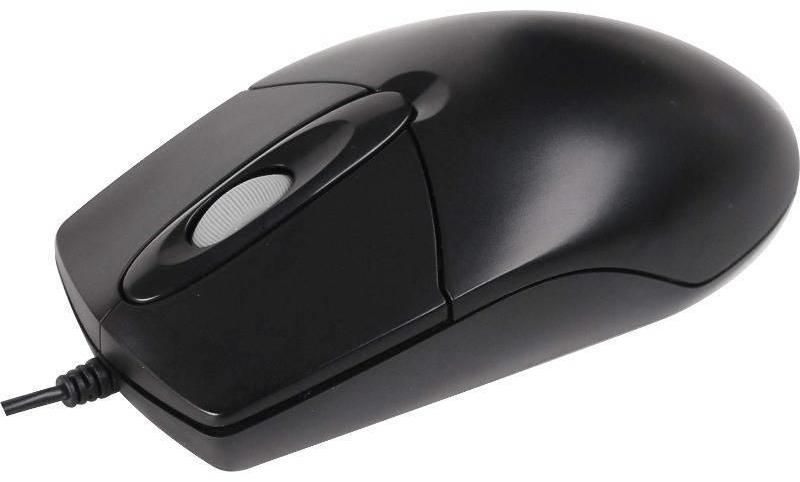 A4tech MOUSE A4tech, PC sau NB, cu fir, USB, optic, 1000 dpi, butoane/scroll 3/1, , negru,  OP-720-B-UP  (include TV 0.15 lei)