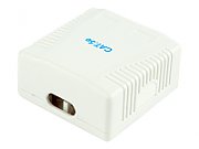 PRIZA RJ-45 aplicabila cu 2 iesiri GEMBIRD pt. cablu UTP, Cat5e, Krone (LSA) x 2 | RJ-45 (M) x 2, plastic, 1 buc,  NCAC-2U5E-01 