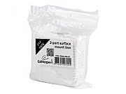 GEMBIRD NCAC-2F6-01 CAT6 FTP 2-port surface mount box