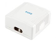GEMBIRD NCAC-2F6-01 CAT6 FTP 2-port surface mount box