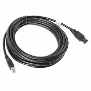 Lanberg CA-USBA-11CC-0050-BK USB cable 5 m USB 2.0 USB B Black