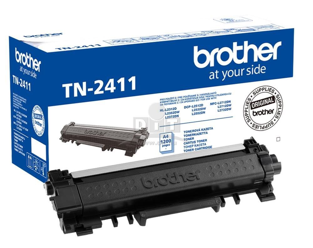 Cartus toner Brother TN2411 ,Negru ,1200 pagini ,Original (TN2411) 