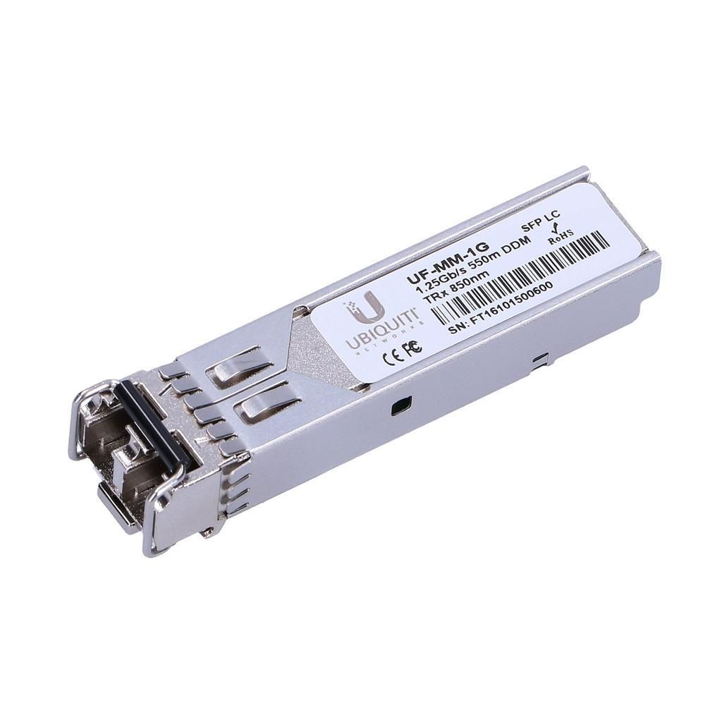Ubiquiti U Fiber Multi-Mode - SFP (mini-GBIC) transceiver module - Gigabit Ethernet (pack of 2)SFP (mini-GBIC) transceiver modulePlug-in moduleGigabit Ethernet