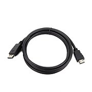 Gembird CCP-DPM-VGAM-6 video cable adapter 1.8 m VGA (D-Sub) DisplayPort Black