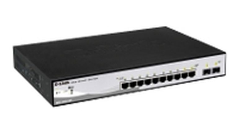D-Link D-Link DGS-1210-10MP network switch Managed L2/L3 Gigabit Ethernet (10/100/1000) Power over Ethernet (PoE) Black
