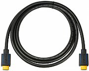 CABLU video LOGILINK, HDMI (T) la HDMI (T), 3m, premium, conectori auriti, rezolutie maxima 4K UHD (3840 x 2160) la 60 Hz, ver. 2.0b, w. ethernet, negru, blister, \ CHB005\  (include TV 0.75 lei)