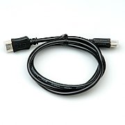 CABLU video LOGILINK, splitter Mini-DisplayPort (T) la HDMI (M) + DVI-I DL (M) + VGA (M), 10cm, rezolutie maxima 4K UHD (3840 x 2160) la 30 Hz, negru,  CV0110  (include TV 0.06 lei)