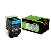 Cartus toner Lexmark 80C2XCE ,Albastru ,4000 pagini ,Original (80C2XCE) 