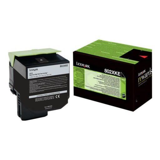 Cartus toner Lexmark 80C2XKE ,Negru ,8 000 pagini ,Original (80C2XKE) 