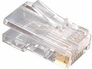 MUFA RJ-45 GEMBIRD pt. cablu UTP, Cat5e, RJ-45 (T), plastic, 50 buc,  PLUG3UP6/50 