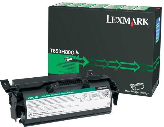Cartus toner Lexmark T650H80G ,Negru ,25 000 pagini ,Original (T650H80G) 