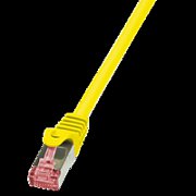 Logilink PATCH CORD S/FTP LOGILINK Cat6, LSZH, cupru,  1.5 m, galben, AWG27, dublu ecranat  CQ2047S 