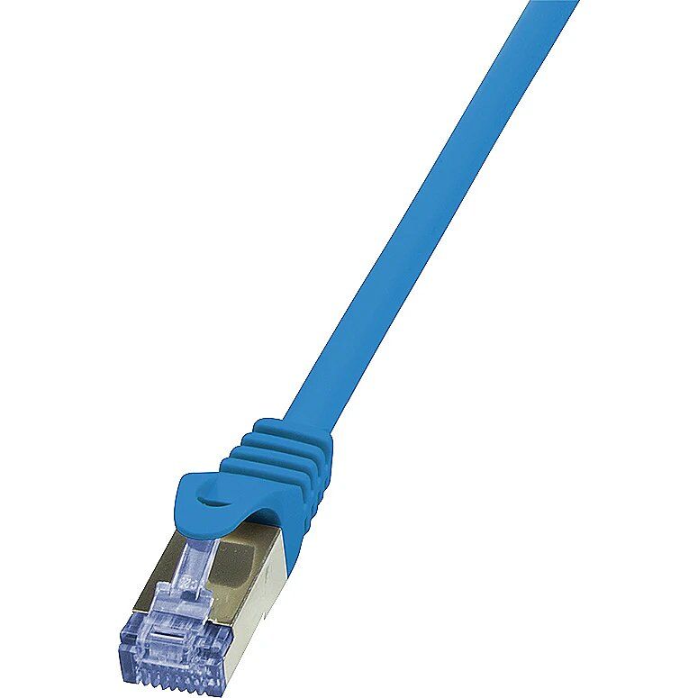 Logilink PATCH CORD S/FTP LOGILINK Cat6a, LSZH, cupru, 1.5 m, albastru, AWG26, dublu ecranat  CQ3046S  (include TV 0.06 lei)