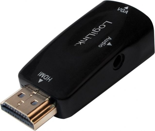 CABLU video LOGILINK, adaptor USB 3.0 (T) la DVI-I DL (M), 10cm, rezolutie maxima Full HD (1920 x 1080) la 60 Hz, negru,  UA0232  (include TV 0.06 lei)