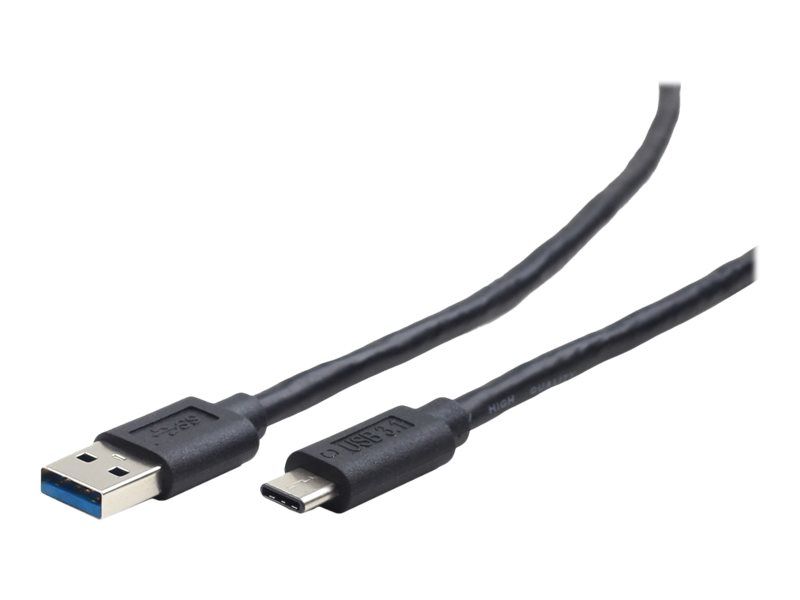 Cablu alimentare si date Gembird  USB 3.0 - USB 3.1 Type-C, 10 cm, negru, 36 W