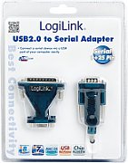 CABLU USB LOGILINK adaptor, USB 3.0 (T) la RJ45 (M), 25cm, 10/100/1000 Mbit/s, negru,  UA0184A  (include TV 0.06 lei)