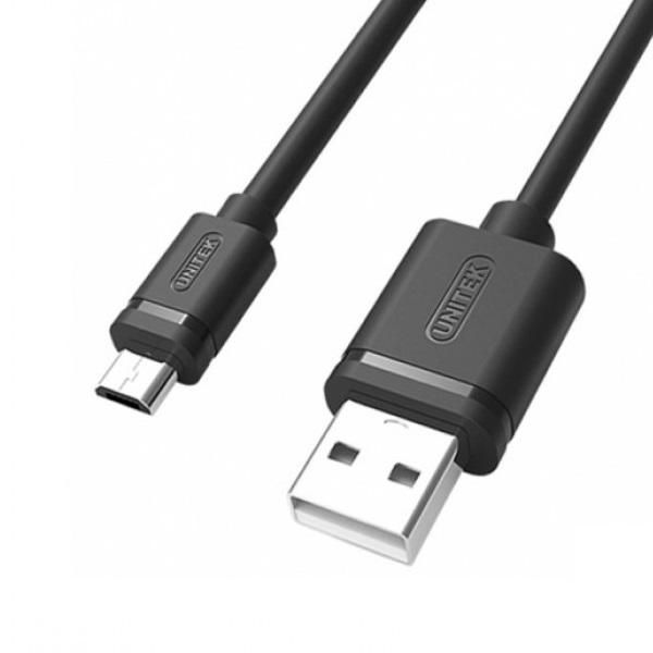 UNITEK Y-C434GBK USB cable 1.5 m USB 2.0 USB A Micro-USB B Black