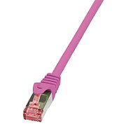 Logilink PATCH CORD S/FTP LOGILINK Cat6, LSZH, cupru, 1.5 m, roz, AWG27, dublu ecranat  CQ2049S  (include TV 0.06 lei)